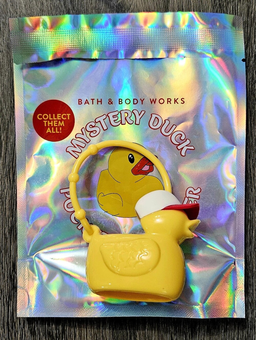 Pocketbac Holder Billie The Duck BASEBALL HAT Limited Edition Bath & Body Works - Picture 6 of 9